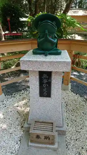 間々田八幡宮の狛犬