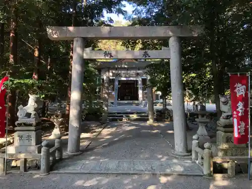 東外城田神社の鳥居