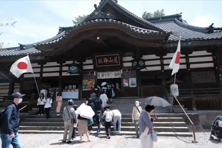 尾山神社の本殿・本堂