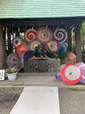 若宮神明社の手水舎