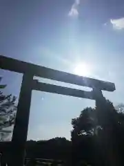 伊勢神宮内宮（皇大神宮）の鳥居