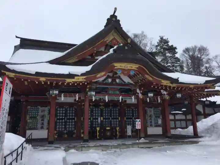 北海道護國神社の本殿・本堂
