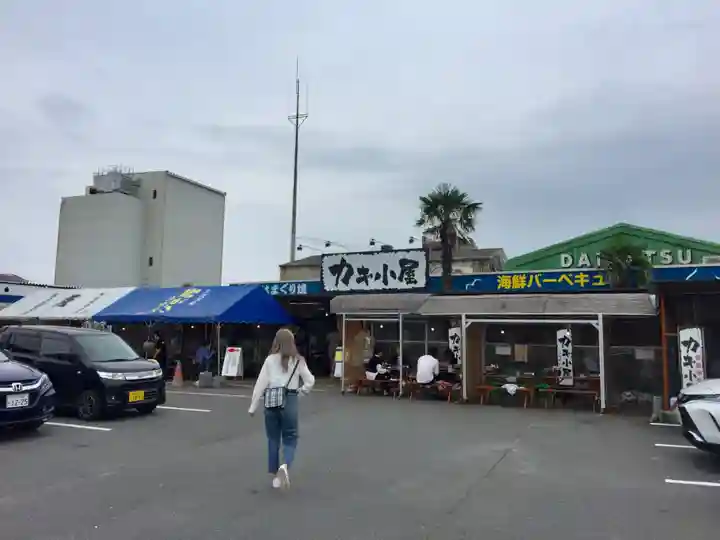 大洗磯前神社の周辺