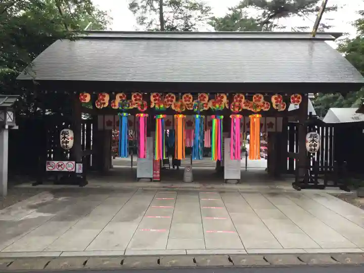 櫻木神社の山門・神門
