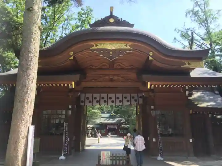 大國魂神社の山門・神門