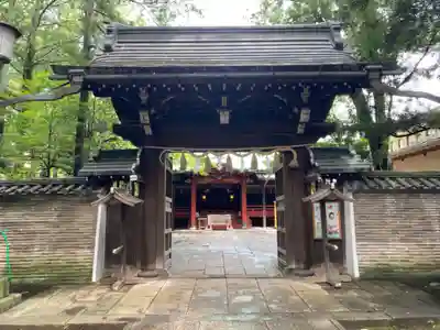 赤坂氷川神社の山門・神門