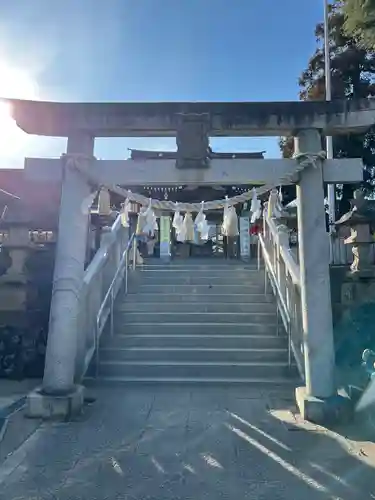 武蔵第六天神社の鳥居