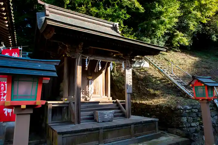 高良大社の本殿・本堂