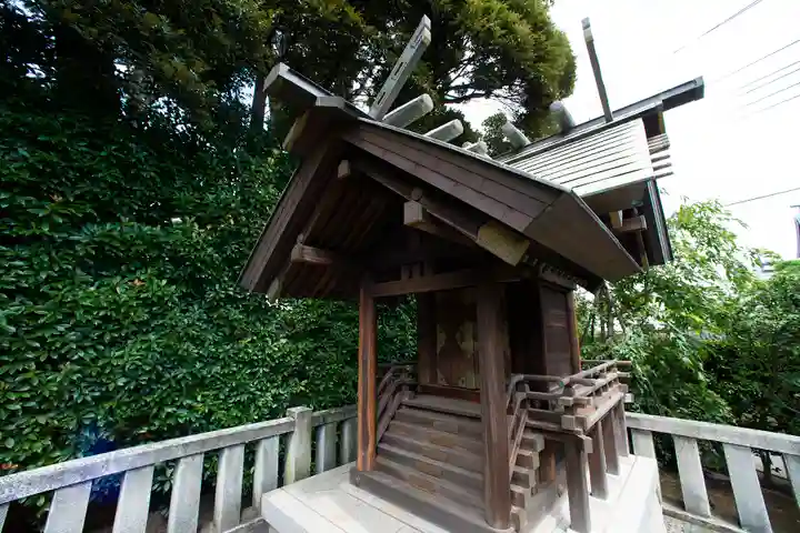 薭田神社の本殿・本堂