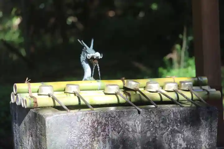 息栖神社の手水舎