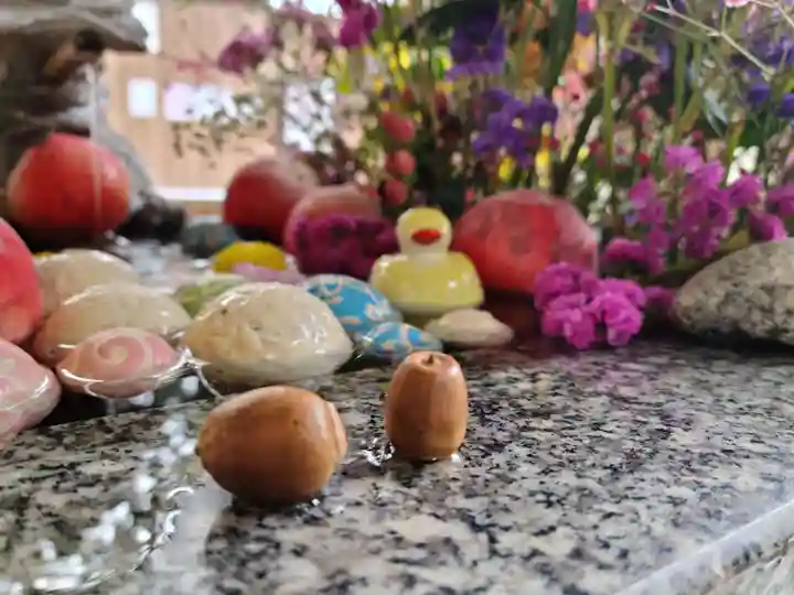 滑川神社 - 仕事と子どもの守り神の手水舎