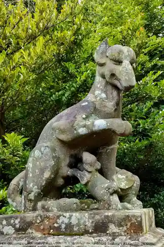 神炊館神社 ⁂奥州須賀川総鎮守⁂の狛犬