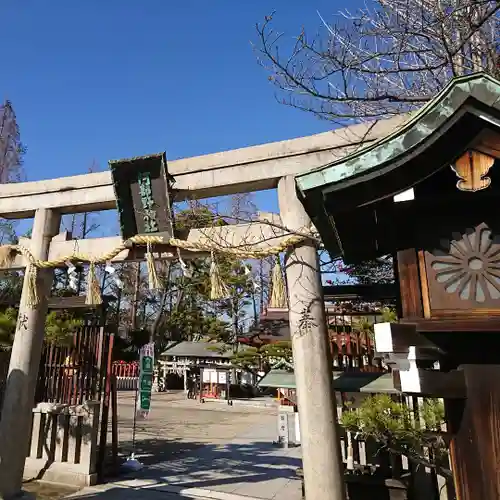 阿部野神社の鳥居