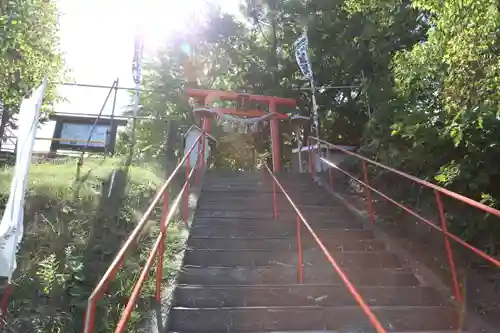 星置神社の鳥居