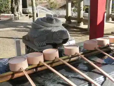 白子神社の手水舎