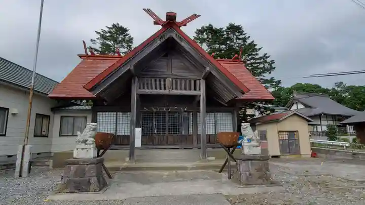 様似住吉神社の本殿・本堂