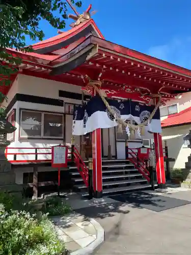 北見稲荷神社の本殿