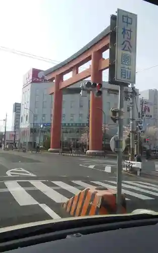 豊國神社の鳥居