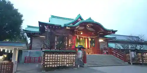 亀戸天神社の本殿・本堂