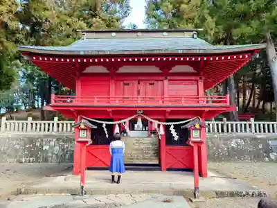 一宮浅間神社の山門・神門