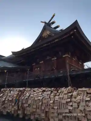 湯島天満宮の本殿・本堂