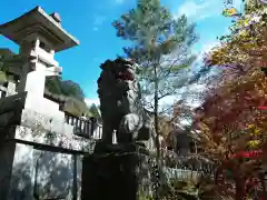 古峯神社の狛犬