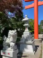 湯倉神社の狛犬