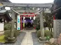 葛飾氷川神社の鳥居
