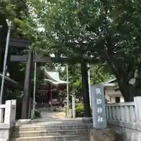 柏諏訪神社の鳥居