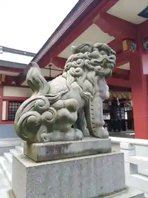 石鎚神社 口之宮 本社の狛犬