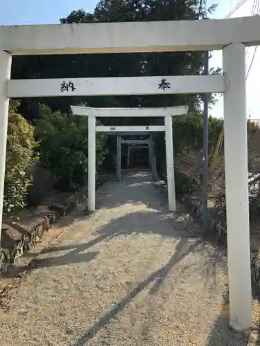 東外城田神社の鳥居