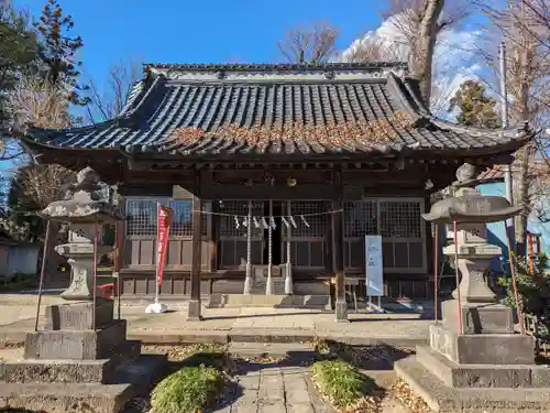 佐間天神社の本殿