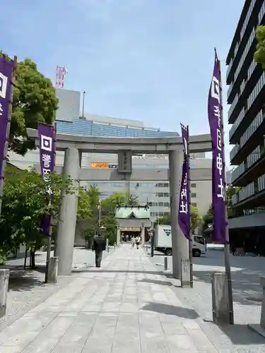 警固神社の鳥居