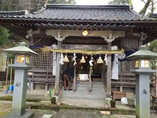 高祖神社の本殿