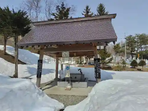 札内神社の手水舎
