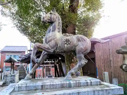 金山神社の狛犬