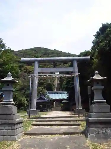 洲崎神社の鳥居