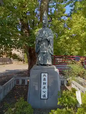 阿部野神社の像