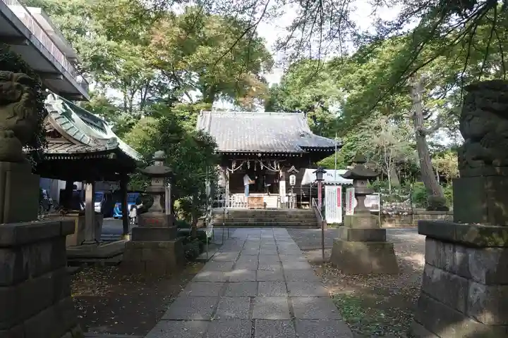 氷川台氷川神社の本殿・本堂