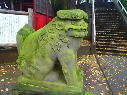 岩槻愛宕神社の狛犬