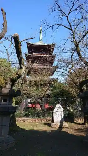 上野東照宮の塔