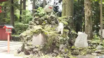 富士山東口本宮 冨士浅間神社の狛犬