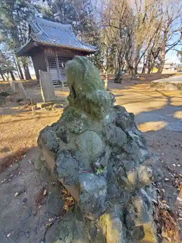 長良神社の狛犬