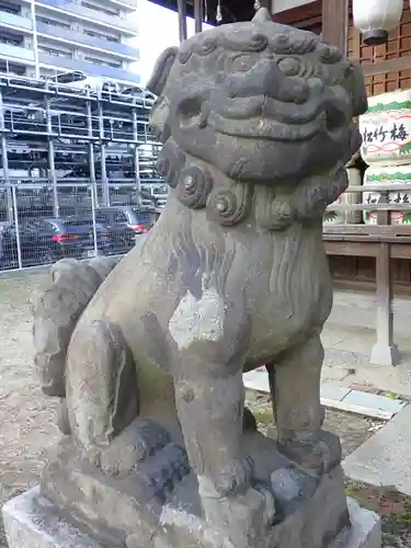 澪標住吉神社の狛犬