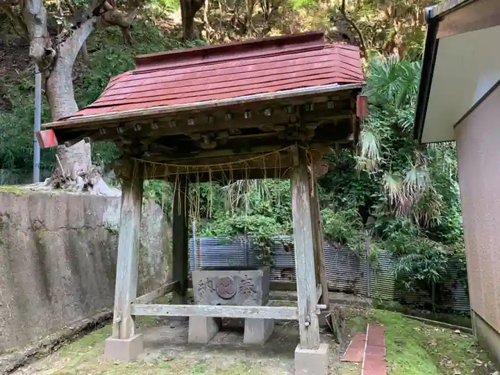 八幡神社の手水舎