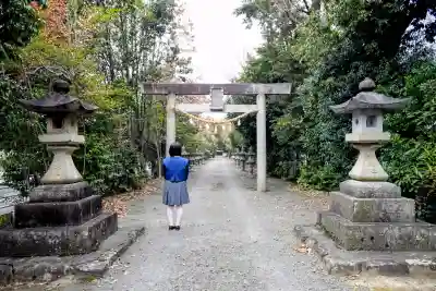 松原神社の鳥居