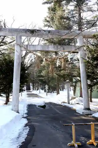音更神社の鳥居