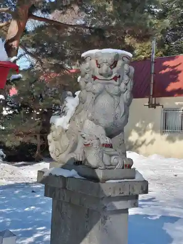 島松神社の狛犬