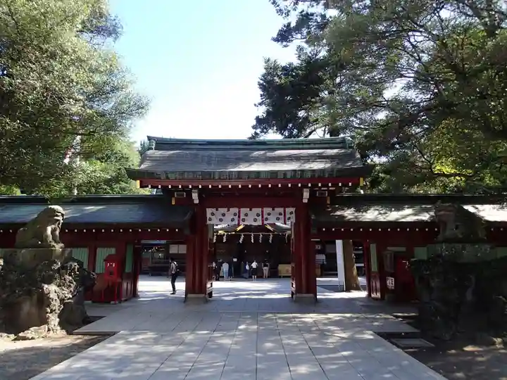 大國魂神社の山門・神門