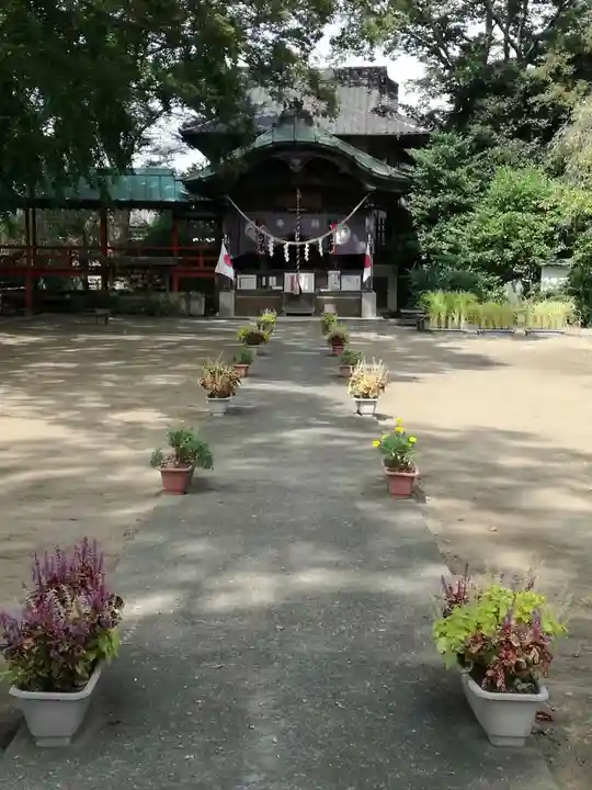 水海道鎮守 八幡神社の本殿・本堂